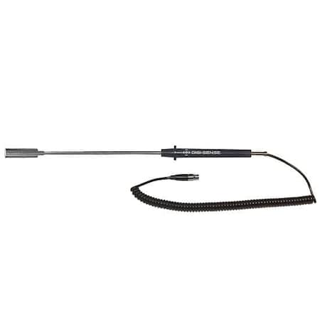 Digi-Sense Surface RTD Probe, 100 Ohm, 5-ft Coil Ca 08117-75